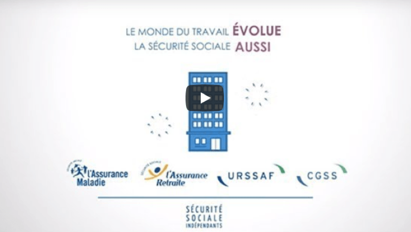 transfert protection sociale des indépendants en video